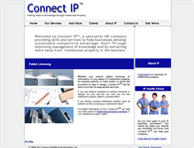 Tablet Screenshot of connectip.com